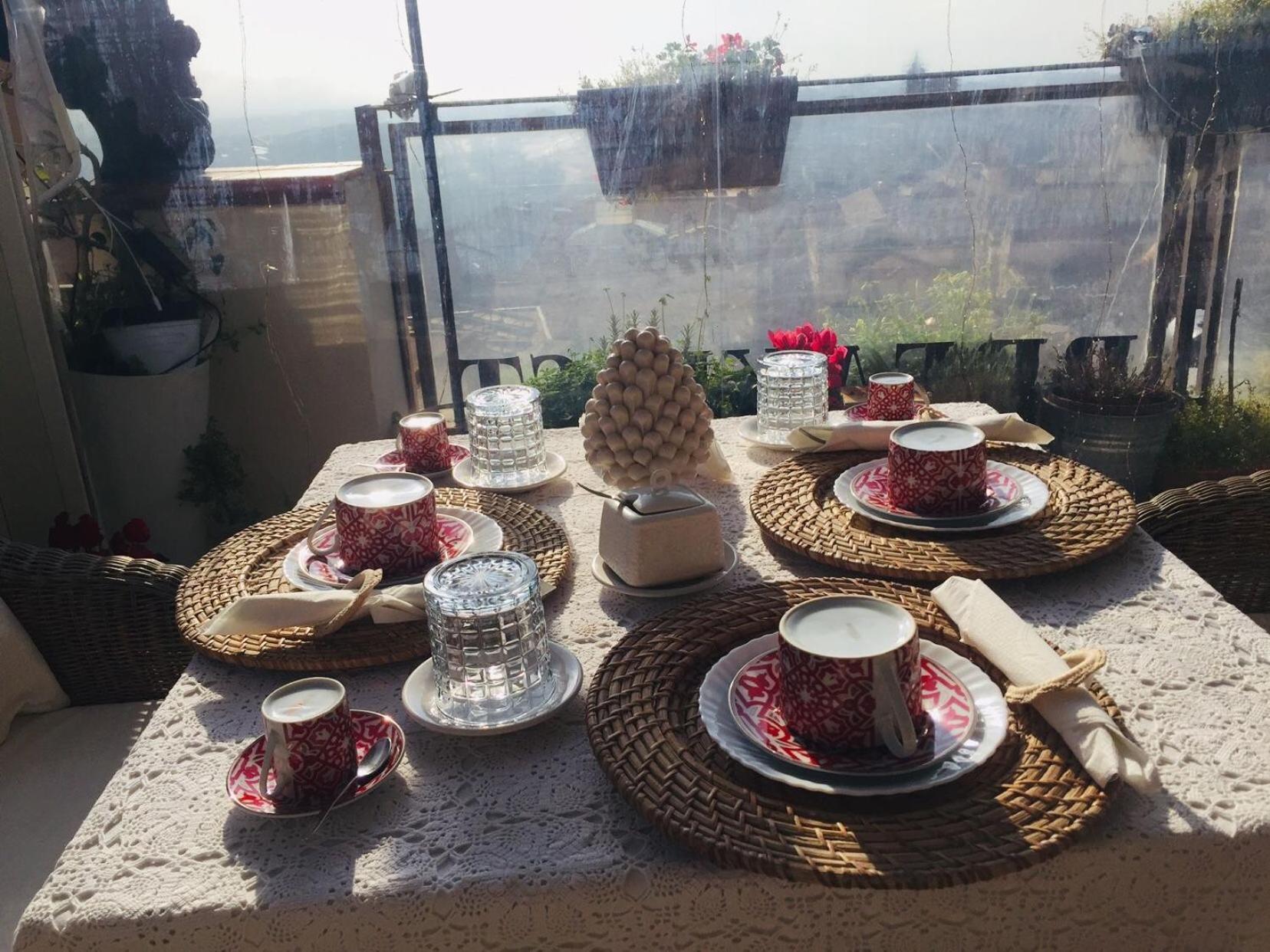 Casa Tipica Siciliana Patronale Home Bedandbreakfast Tremetrisoprailcielo Camere Con Vista, Colazione Interna In Terrazzo Panoramico กัลตาจีโรเน ภายนอก รูปภาพ