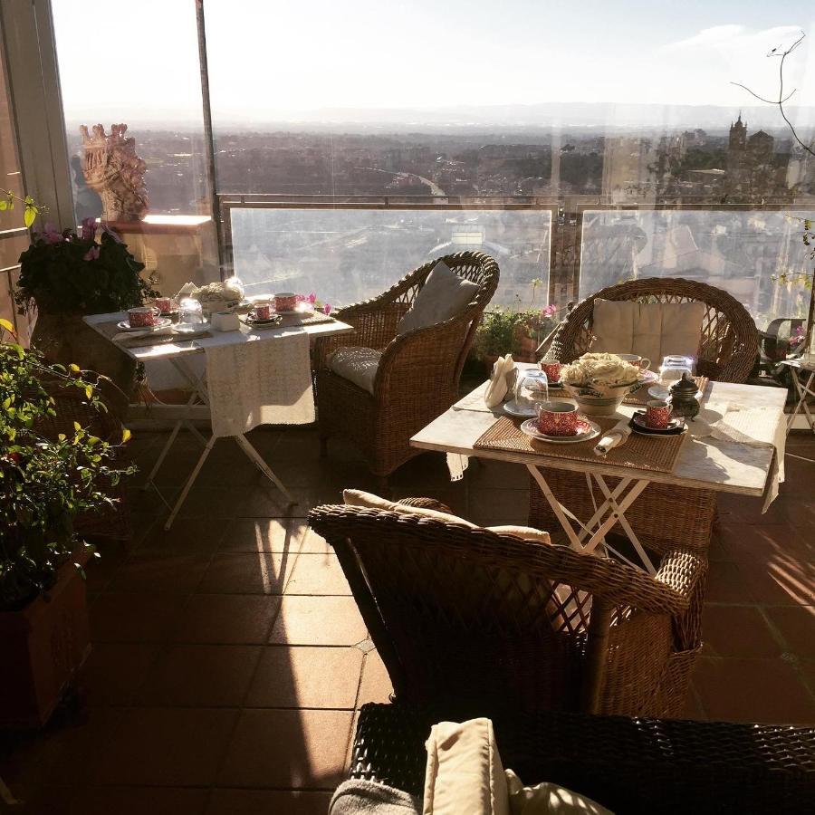 Casa Tipica Siciliana Patronale Home Bedandbreakfast Tremetrisoprailcielo Camere Con Vista, Colazione Interna In Terrazzo Panoramico กัลตาจีโรเน ภายนอก รูปภาพ
