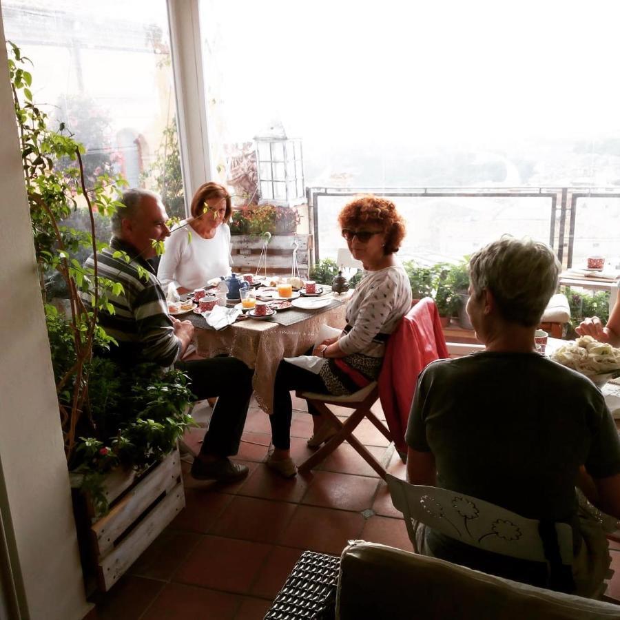Casa Tipica Siciliana Patronale Home Bedandbreakfast Tremetrisoprailcielo Camere Con Vista, Colazione Interna In Terrazzo Panoramico กัลตาจีโรเน ภายนอก รูปภาพ